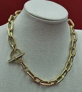 Michael Kors Halskette Cityscape Pavé Toggle goldfarben - Bild 1 von 14