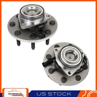 RWD Set (2) Front Wheel Hub Bearing Assembly For 2006-2008 Dodge Ram 2500 3500 - Image 1 of 4
