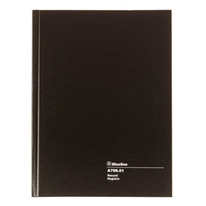 Schallplattenbuch, schwarz, 10,25 x 7,69 cm, 200 Seiten (A796.01) - Bild 1 von 1