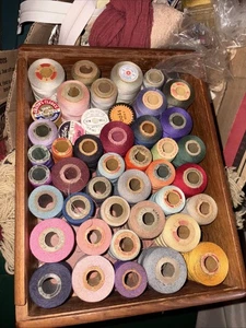 Vintage Sewing Thread Spools - Picture 1 of 4