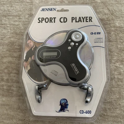 ¡NUEVO! Reproductor deportivo de CD-R/RW Jensen CD-600 anti saltos con auriculares deportivos Foto 1 de 4