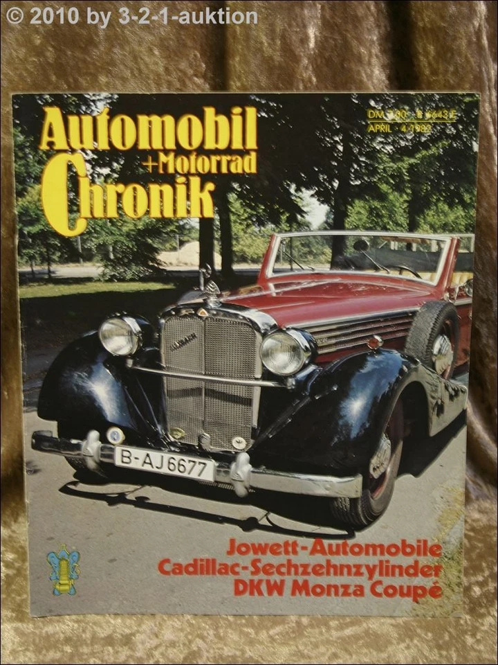 Automobile E Moto Cronaca 4/82 DKW MONZA LOTUS ELAN - Immagine 1 di 1