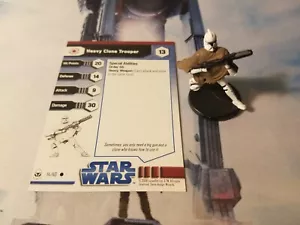 Star Wars Miniatures Clone Wars 14 soldado clon pesado - Imagen 1 de 1