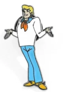Scooby-Do enamel pin - Fred Jones - Australian Stock - free AU Post - Picture 1 of 1