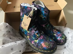 Dr Martens 1460 Pascal Rainbow Burst Suede Gr 36 für Damen 27245001 NEU - Bild 1 von 5
