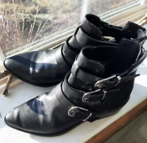 Steve Madden Girl Clement 6,5M Buckle Boots/Reißverschluss Neu - Bild 1 von 12