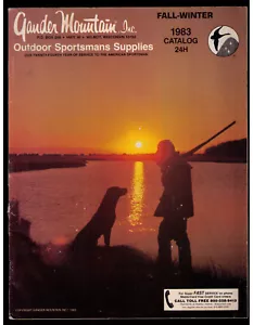 Gander Mountain 1983 Fall-Winter Catalog Outdoor Sportsman Supplies Wilmot Wisc - Foto 1 di 2