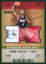 2002-03 Fleer Authentix Standing Room Only CARON BUTLER RC Rare SP SRO #/25