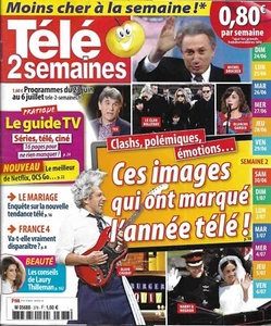 TELE 2 SEMAINES n°378 23/06/2018  Les images marquantes de la saison télé/ Laury - Imagen 1 de 1