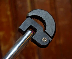 LLAVE LAVABO FREGADERO TAPA ABATIBLE 11" LARGO PARA TUERCAS DE 3/8" A 1-1/4" HERRAMIENTA DE MANO DE PLOMERÍA - Imagen 1 de 13