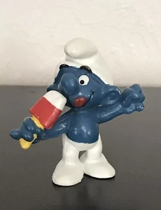 Smurfs Ice Lolly Popsicle Smurf Miniature Rare Original Vintage Display 20053 - Picture 1 of 5