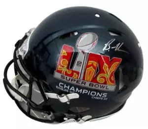 Casco Brandon Graham Firmado Tamaño Completo Auténtico SB LIX Champs Eagles BAS 195557 - Imagen 1 de 7