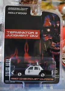 GREENLIGHT 1987 Chevrolet Caprice Terminator 2 Judgement Day NEW - Picture 1 of 7