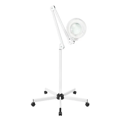 8X Dioptrien LED Lupenleuchte Lupenlampe Kaltlicht Kosmetik Lupe mit Stativ - Bild 1 von 4