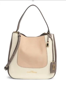 Borsa a tracolla Marc Jacobs The Director in pelle beige AUTENTICA NUOVA CON ETICHETTE - Foto 1 di 8