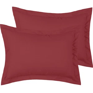 Mellanni Pillow Shams Set of 2, Microfiber Decorative Pillow Cases/Covers - Picture 1 of 44