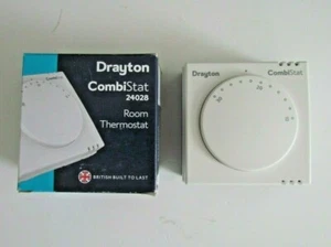 DRAYTON RTS8 ROOM THERMOSTAT 24028 COMBISTAT - Picture 1 of 2