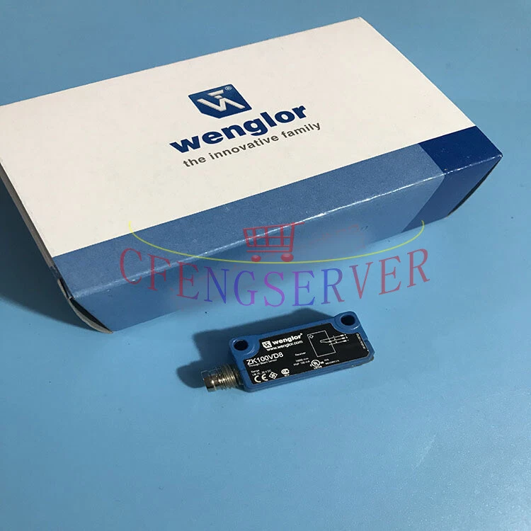 1PCS NEW For Wenglor ZK100VD8 Reflex Sensor 10-30 VDC 100mA - Image 1 of 1