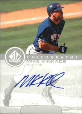 A7664- 1999 SP Authentic Chirography #MK Mike Kinkade Auto - NM-MT - Image 1 of 2