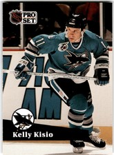 1991 Pro Set #479 Kelly Kisio San Jose Sharks