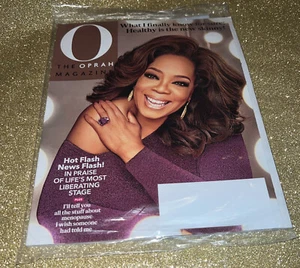"O" OPRAH MAGAZINE." HOT FLASH ...NEWS FLASH " OCTOBER, 2019 - Picture 1 of 5
