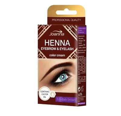 JOANNA Henna for eyebrows and eyelashes cream no. 3.0 dark brown - Image 1 of 3