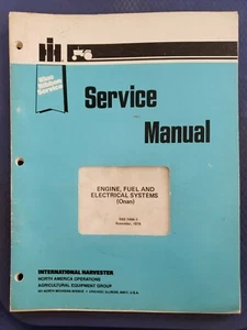 IH Service Manual - Engine,Fuel & Electical Systems (Onan) GSS-1484-1 H - Bild 1 von 11