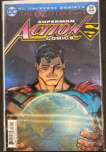 Cómics de acción #989 cubierta lenticular DC 2017 en estado bastante bueno/casi nuevo - Imagen 1 de 1