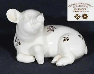 Colección de joyas Lenox Pig China 4 3/4" de largo - Imagen 1 de 7