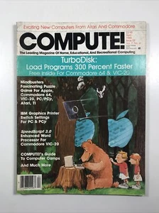 Compute! Magazine, TurboDisk: Load Programs 300 Percent Faster (April 1985) - Imagen 1 de 3