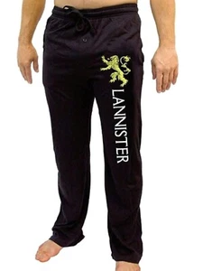 Game of Thrones House Lannister Pajama Lounge Sleep Pants Men's NWT - Picture 1 of 2