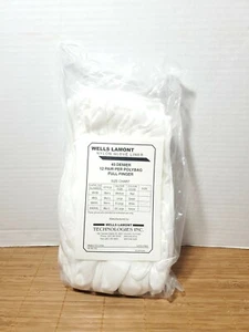 Wells Lamont M40XL Disposable Nylon Glove X-LARGE Full Finger  White 12 Pair NEw - Picture 1 of 4