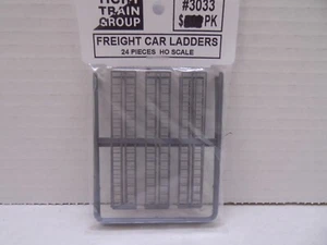 FREIGHT CAR LADDERS #3033 BY T.T.G. 10 PKG. PLASTIC NIB 24 PCS - Picture 1 of 2