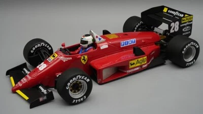 MODELLINO AUTO STATICO TECNOMODEL FERRARI 156-85 NURBURGRING 1985 JOHANSSON 1/18 - Immagine 1 di 4