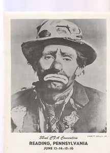 CIRCUS FANS ASSOC. OF AMERICA 1963 CONVENTION PROGRAM, READING PA.-EMMETT KELLY - Picture 1 of 3