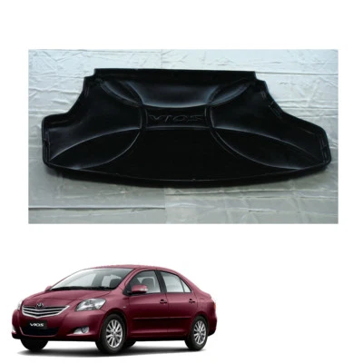 Rear Cargo Trunk Tray Trim Black For Toyota Vios Yaris Sedan Belta 2007 - 13 - image 1 of 3