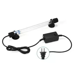 Fish Tank Germicidal UV Light Sterilizer Pond Aquarium I3G2 Clean Lamp N6B1 H3N4 - Picture 1 of 16