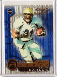 2001 Quantum Leaf Kevan Barlow Rookie RC #217 San Francisco 49ers - Picture 1 of 2