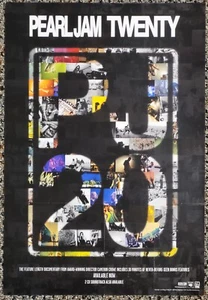 Pearl Jam Twenty 2011 Double-Sided PROMO POSTER - Picture 1 of 2