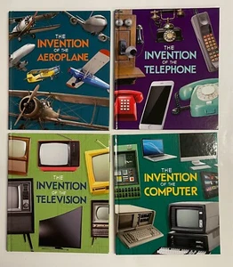 World-Changing Inventions Bundle of 4 Books Ages 8-10 Years Christmas Gift New - Picture 1 of 2