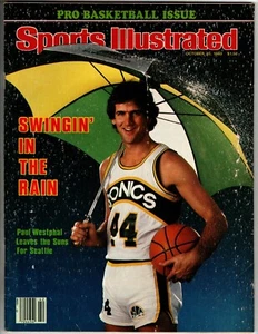 Sports Illustrated 20 de octubre de 1980, cubierta de Paul Westphal, excelente - ¡como nuevo! - Imagen 1 de 1