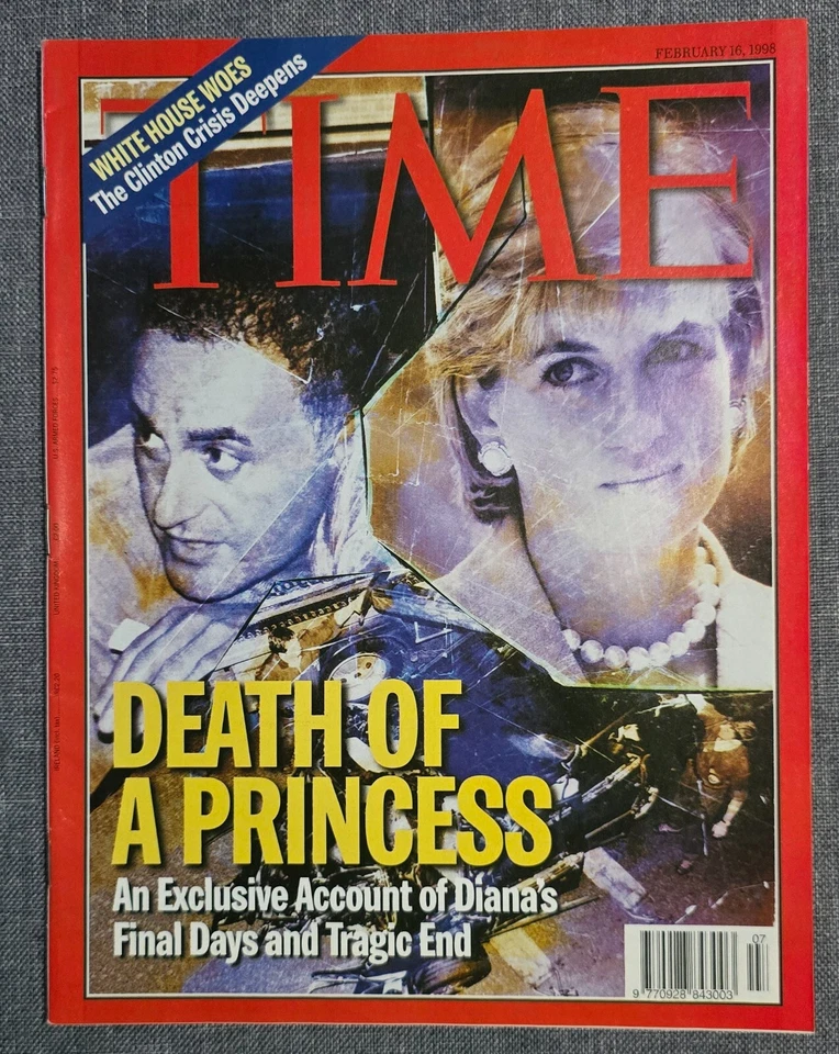 Time Magazine 16.02.1998 Death of a Princess: Diana, the Princess of Wales - Image 1 of 1