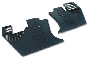 Corvette C3 Kick Panels - Bluegreen 1976 - Picture 1 of 3