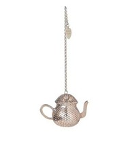 FORTNUM AND MASON SILVER PLATED TEAPOT INFUSER