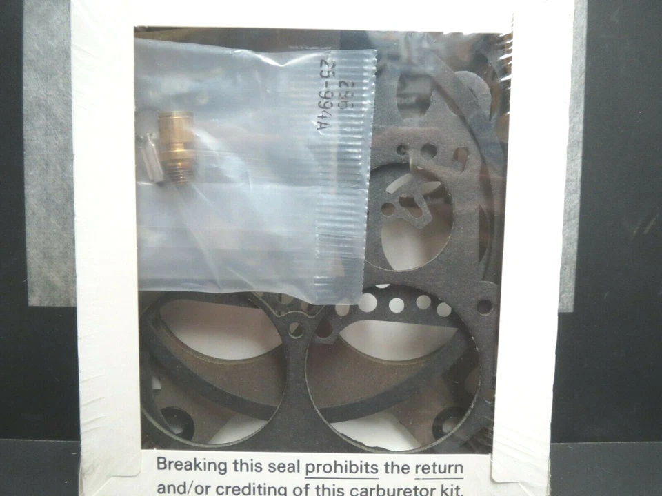 Carburetor Repair Kit for Chevrolet GMC BWD 10933 Made in USA - Ships Fast! - Image 1 of 4