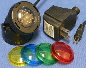 Jebao 12-LED Single Pond & Garden Light- w/color lens & transformer-landscape - Picture 1 of 3