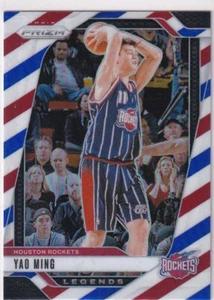 2024-25 Panini Prizm NBA No. 284 Yao Ming Red White Blue Prizm - Bild 1 von 2