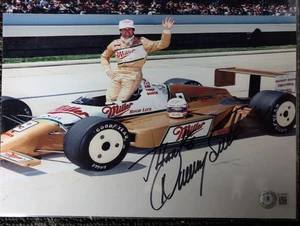 DANNY SULLIVAN SIGNIERTES 8 X 10 FOTO BECKETT BAS COA INDY 500 GEWINNER 3 - Bild 1 von 2