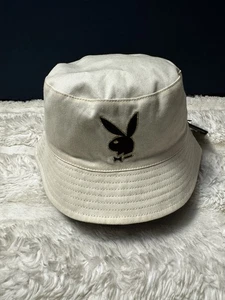 Playboy Goldrausch Fischerhut Herren Einheitsgröße beige schwarz gold wendbar neu PLYB0060 - Bild 1 von 7