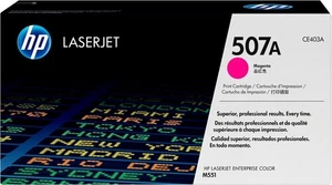 ORIGINAL HP 507A TONER MAGENTA  - CE403A - LASERJET ENTERPRISE M551 500 MFP M575 - Bild 1 von 4